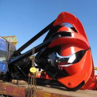 Grippage hydraulique rotatoire de cinq lobes de 360 degrés pour l'acier de chute