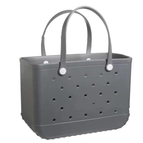 Водонепроницаемая пляжная сумка, стираемая антикривая прочная пляжная корзина