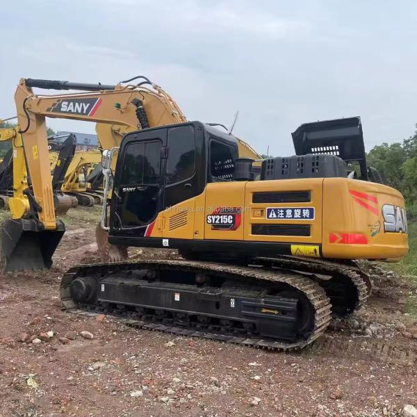 Second Hand China Machine Sany 215 130 60 70  Used Construction Excavator
