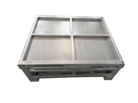 White Coated Steel Panel IBC Storage Containers Galvanized GLC Container 1000 Ltr