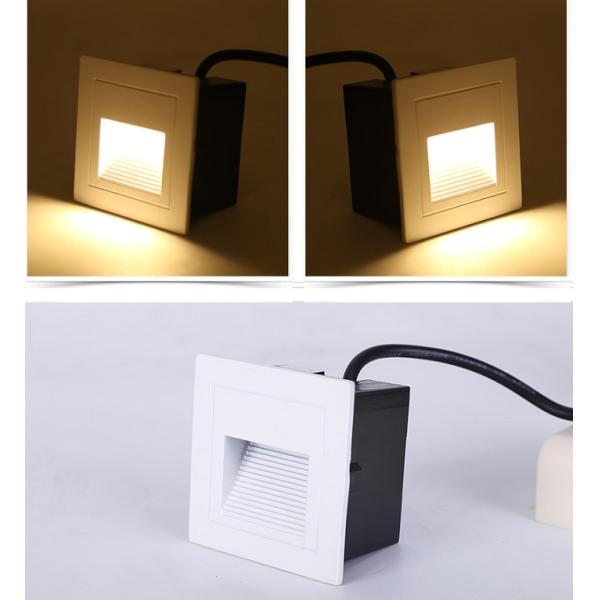 Recessed Outdoor Square Shaped 3W  Rectangle Shaped 2W LED Wall Light LED Foot Light IP65 waterproof