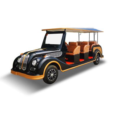 Carrinho de golfe elétrico vintage 48V 45 mph Carrinho de golfe Aetric 6 lugares para clube de hotel