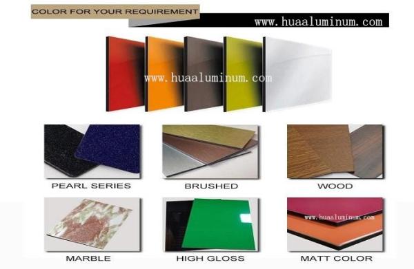 PE Coated Aluminum Composite Material Panels , 3mm ACM Panel