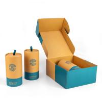 Emballage d'annonce de boîte ridé par carton d'Eco 1200g Papier d'emballage avec le tube