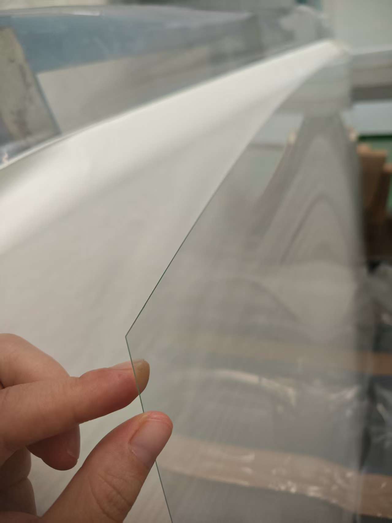 Ultra Clear Thin Glass Sheet for Electronic Cover Glass
