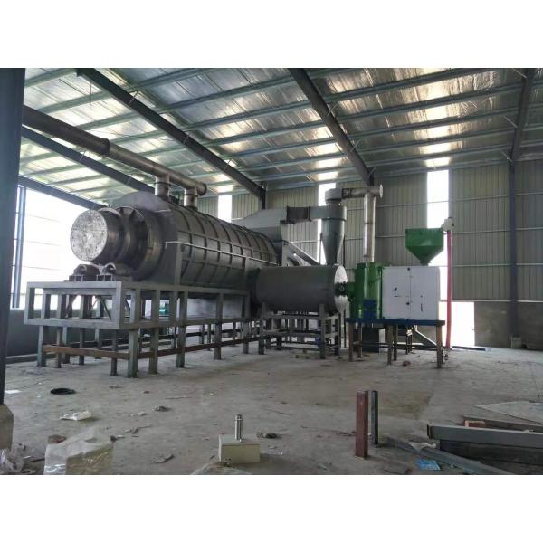 100kg/h Capacity Coconut Shell Charcoal Briquette Making Machine for Manufacturing Plant
