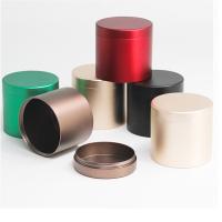 Caixa colorida superior de Tin Can Packaging Coffee Aluminium do produto comestível do parafuso