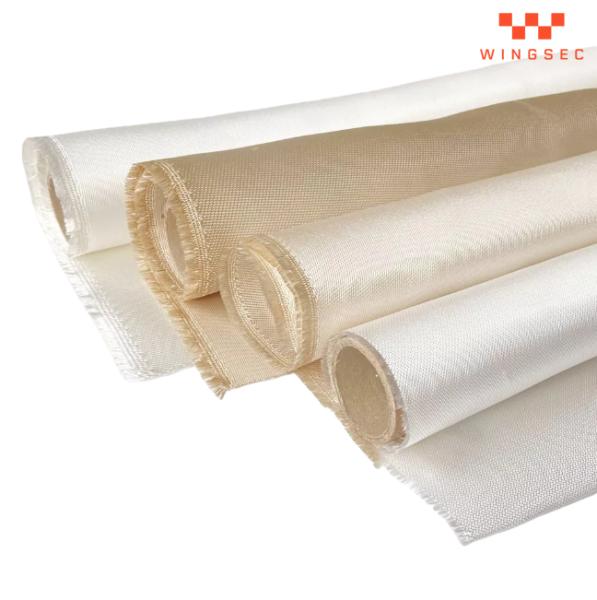 Fireproofing Fiberglass Cloth Heat Resistant 650gsm Insulation Fiberglass Fabric