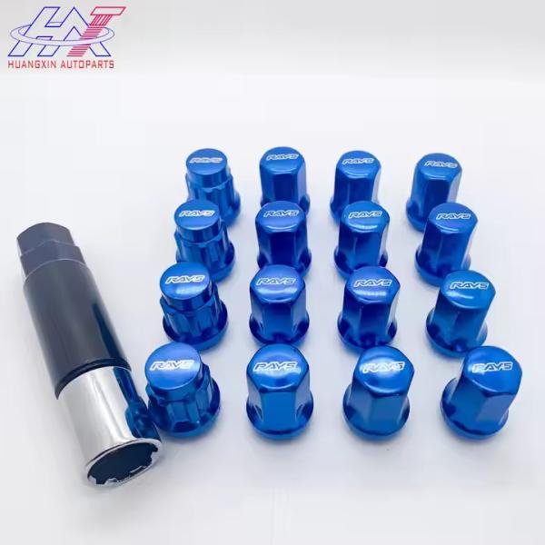 32mm Long Spline Chrome Lug Nuts M12x1.5 For Nissan Great Wall