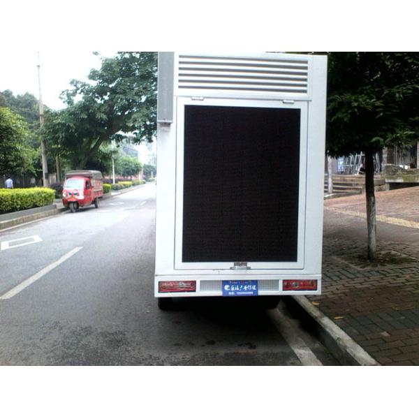P6 Full Color Truck Mounted LED Display , Outdoor Mobile Advertising Trucks