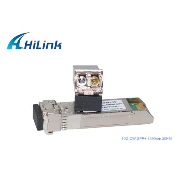 Hilink 10G Compatible CWDM SFP+ Optical Fiber Module 1390nm 1W Power Dissipation