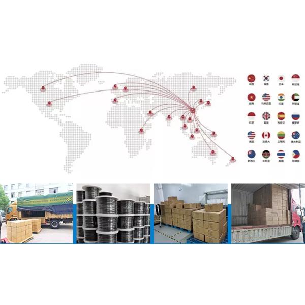 PVC LSZH Double Sheath Indoor Optical Fiber Cable High And Low Temperature Resistant Fiber Optical Cable GJSFJBV