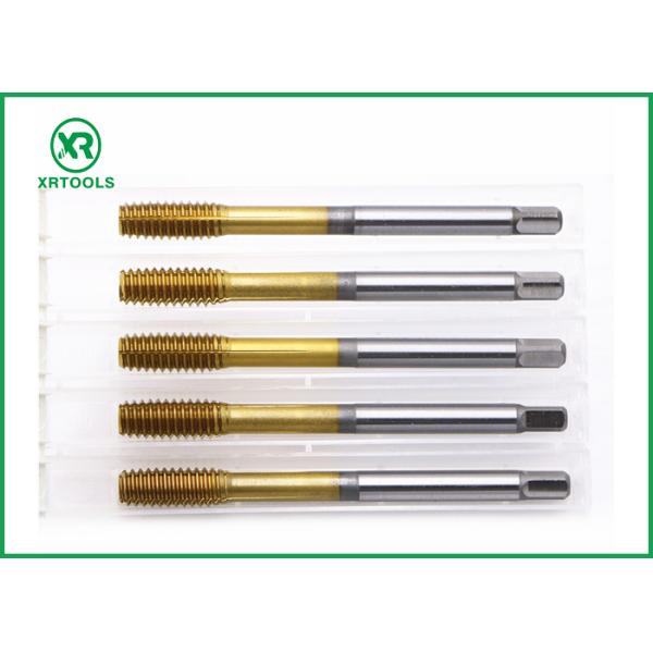 Bright Surface Durabal HSS Metric Taps Soft Brass Material With Circular Land