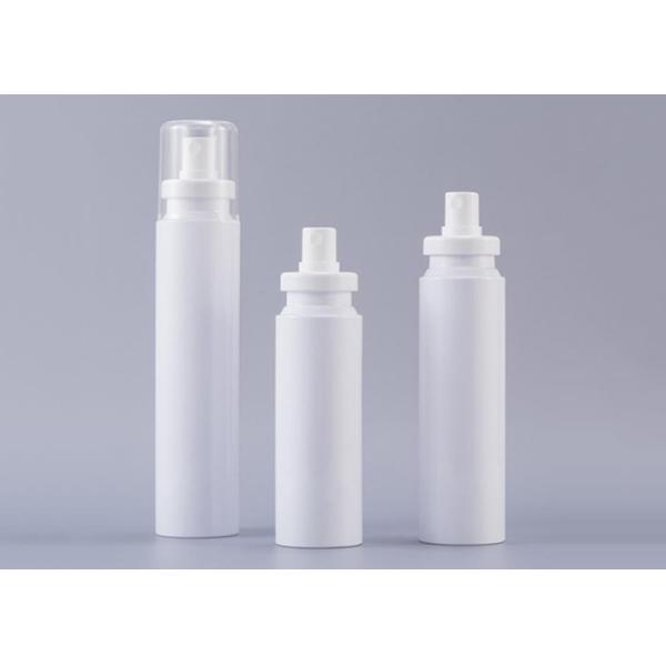 White Color Cosmetic Plastic Packaging Bottles With Sprayer Pump