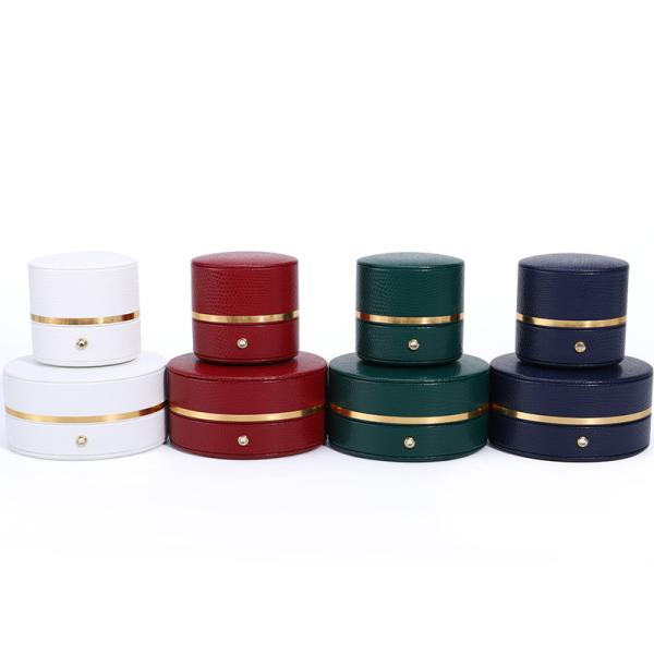 Sin esfuerzo elegante Hanhong muestra gratuita caja de joyas portátil para sus necesidades de viaje
