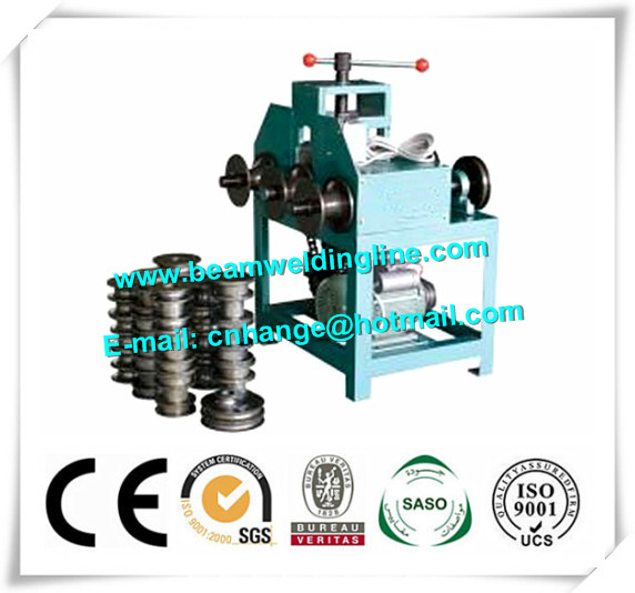 Motorized Hydraulic Press Brake Round Steel Pipe Bending Machine , CNC Tube Bending Machine