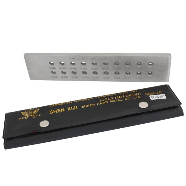 Плита притяжки карбида вольфрама инструментов аксессуаров ювелирных изделий стального сплава прямоугольная