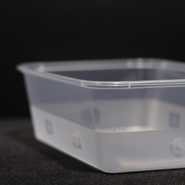 Stackable Design Fast PP Lunch Food Box Plastic To Go Containers Eco Friendly
