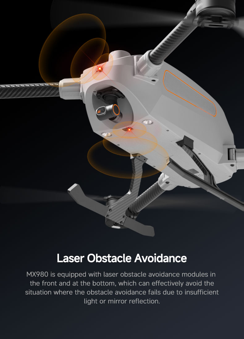 SKYDROID MX980 Folding Multifunctional Logistics Drone Maximum Load Capacity of 5KG High-Precision RTK 8KM Delivery Drone