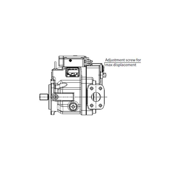 Trailer Hydraulic Power Control Unit With Cut-Off / Load Sense Control Electro-Proportional Torque