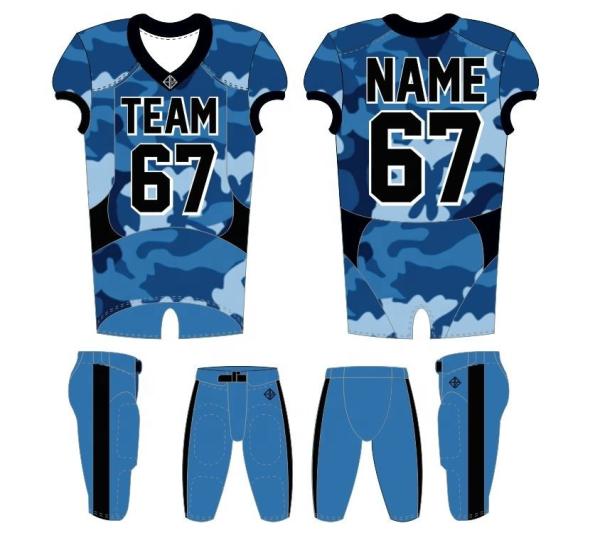 Crew Neck Unisex Printed Football Jersey With Shorts Multiscene