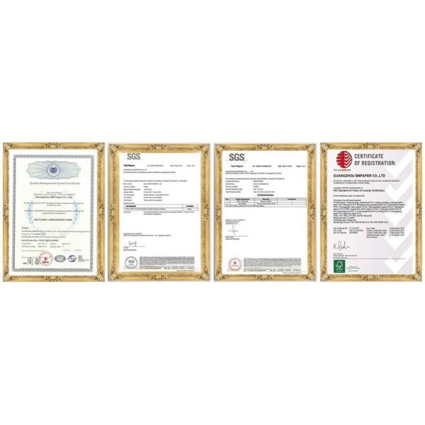 Papel de embalagem Branco do carniceiro de Brown do produto comestível para empacotar o certificado de FDA FSC