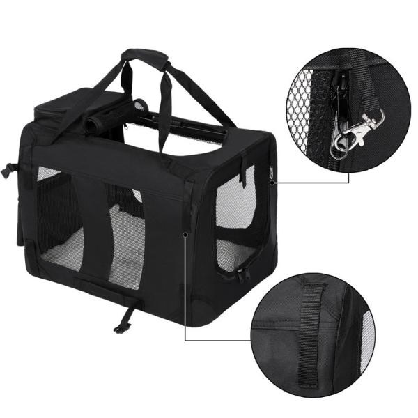 Soft Crate Cat Carrier Bag , Puppy Travel Bag Professional With OEM ODM Service
