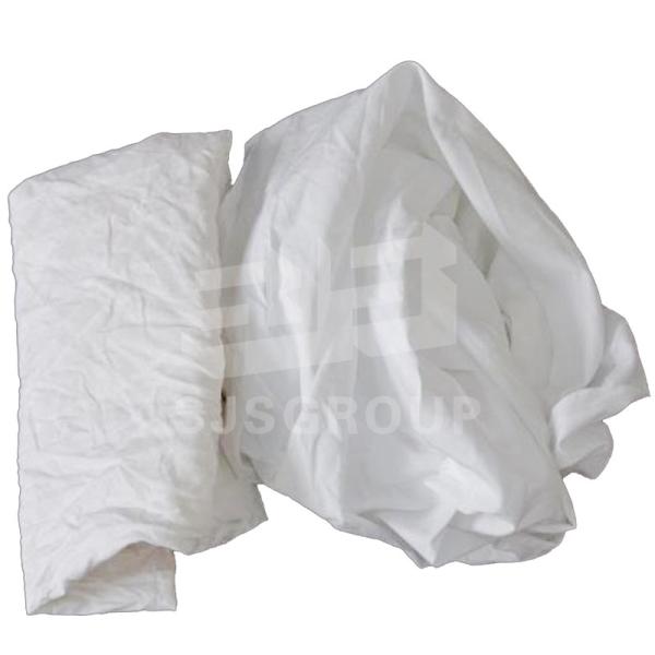 Algodão industrial de embalagem branco puro Rags da folha de cama 25kg