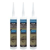 Mastic neutre transparent général de silicone pour l'aluminium en métal