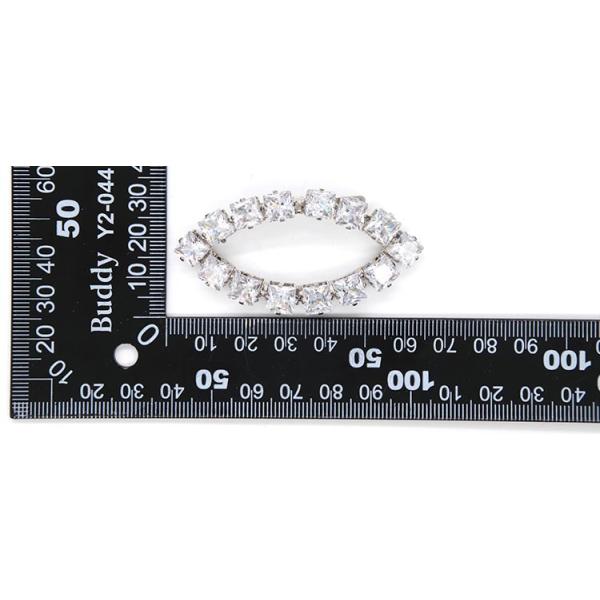 Hanging Plating Metal Shoe Buckles , Jewelry Decorative Shoe Buckles