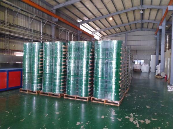 CE Approved PET Strapping Band Production Line Single Screw Energy Saving