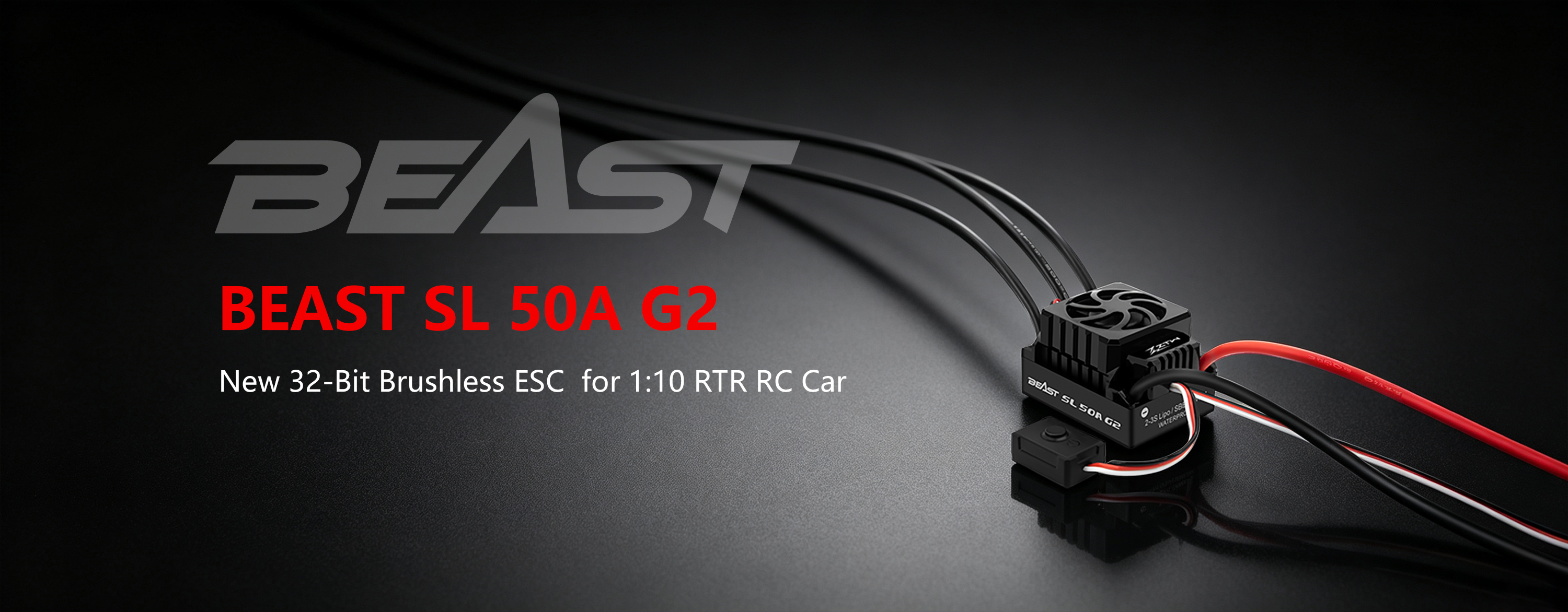 ZTW Beast SL 50A G2 32 Bit Waterproof Sensorless ESC 2S-3S With XT60