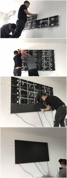 1000*500mm Full Color Indoor LED Screen Ultrathin Aluminum LED Video Wall Panel