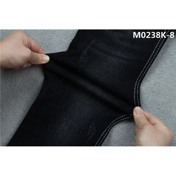 Dark Black Denim Fabric Power Stretch Jeans 10 oz High Quality Skinny Legging Jeans