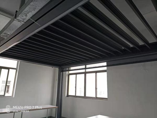 Energy Conservation Retractable Outdoor Roof Interior Bright Environment Proof