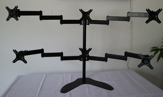 360 Swift Monitor Arm Desk Mount Tilt 8 KG Rotate For 6 Screen