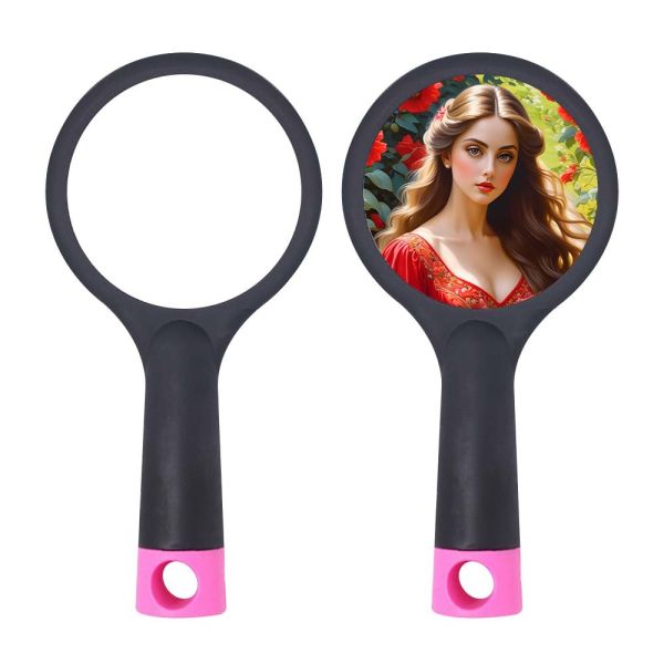 Portable Colorful Sublimation Hair Brush Comb Blank For Custom Photo Printing