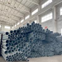 Poste de distribución de energía octogonal Q345 de 10,5 m x 7 m, acero galvanizado en caliente