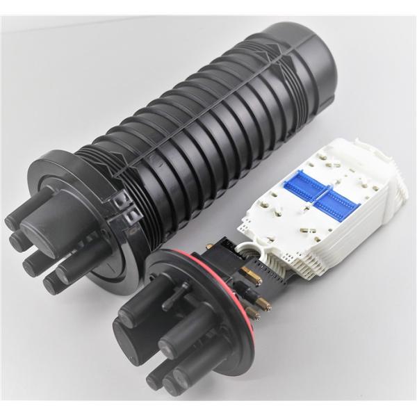 Закрытие соединения оптического волокна купола доказательства воды, коробка волокна 6 портов оптически соединяя