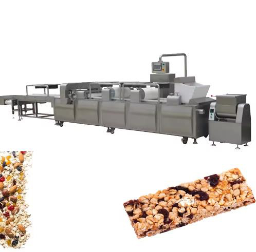 Automatic  PLC Control Cereal Bar Making Machine / Peanut Bar Making Machine 9kw