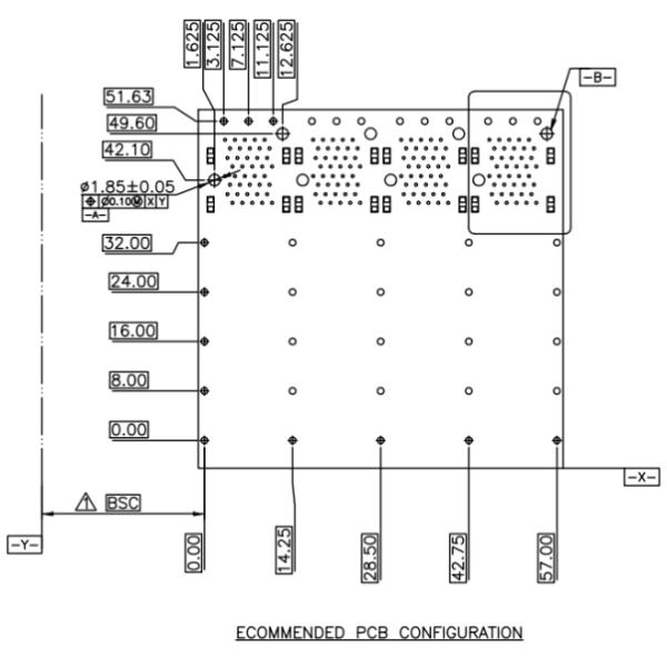 UL Rohs SFP Cage Connector 2x4 Integrated / 0.5 A QSFP Cage TMSFPX24EXXX4