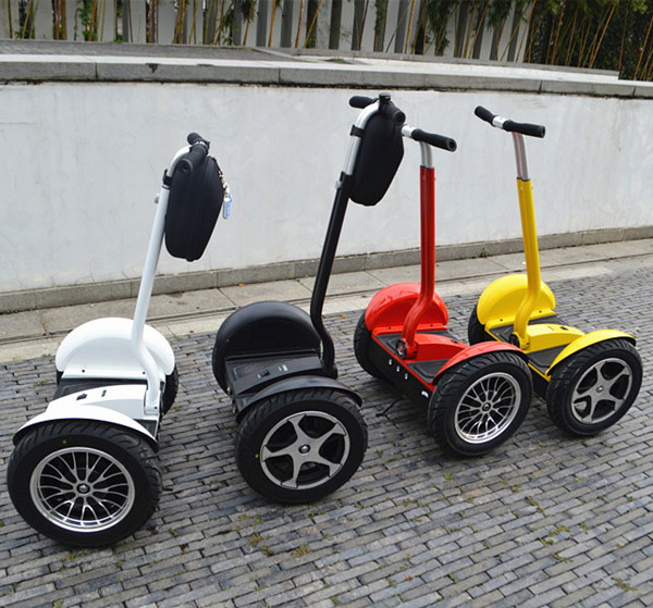 Rechargeable Electric Scooter 19 Inch 2 Wheeled Segway With Poster Board