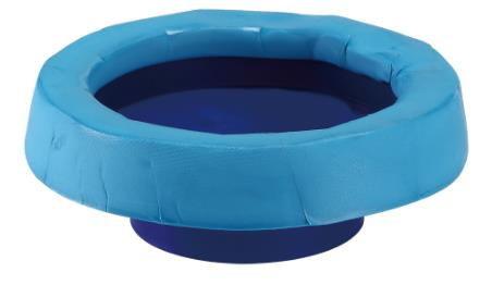 Rubber Mud Plumbing Toilet Seal Flange , Bottom Mounted Perfect Seal Toilet Wax Ring