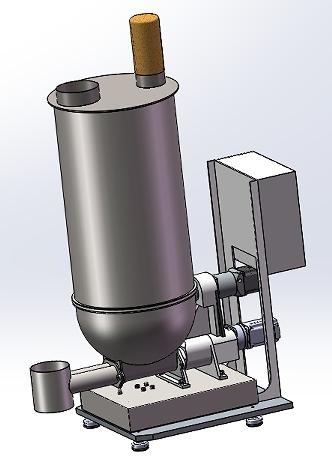 Gravimetric Screw Feeder for Difficult Powders (Cohesive)