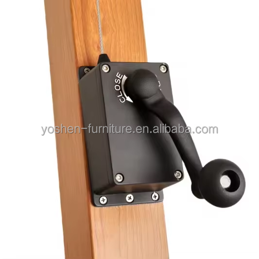 13 ft Cantilever Patio Umbrella Winch Replacement with Plastic Handle