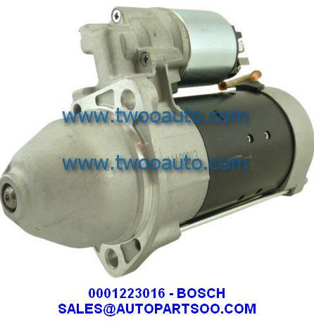 0001223016, 001223016 - Bosch NEW STARTER 12V 2.3kW 9T MOTORES DE ARRANQUE