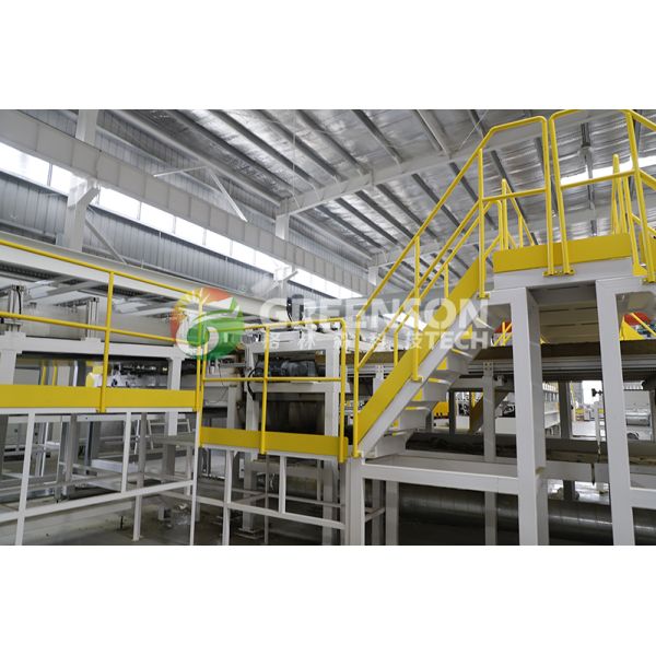 Fully Automatic Customizable Stone Wool Sandwich Panel Making Machine Easy To Operate