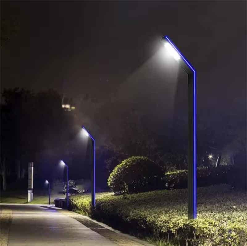 Solar Yard Lights Outdoor Landscape LED Garden Light Waterproof Aluminium Profile Material