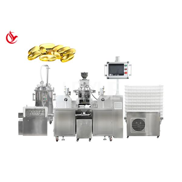 Fish Oil Softgel Encapsulation Machine For Soft Gelatin OEM