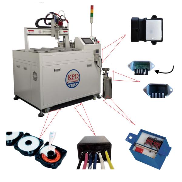 Meter Mix Pump Core Components Double Liquid Glue Filling Machine for AB Mixed Glue